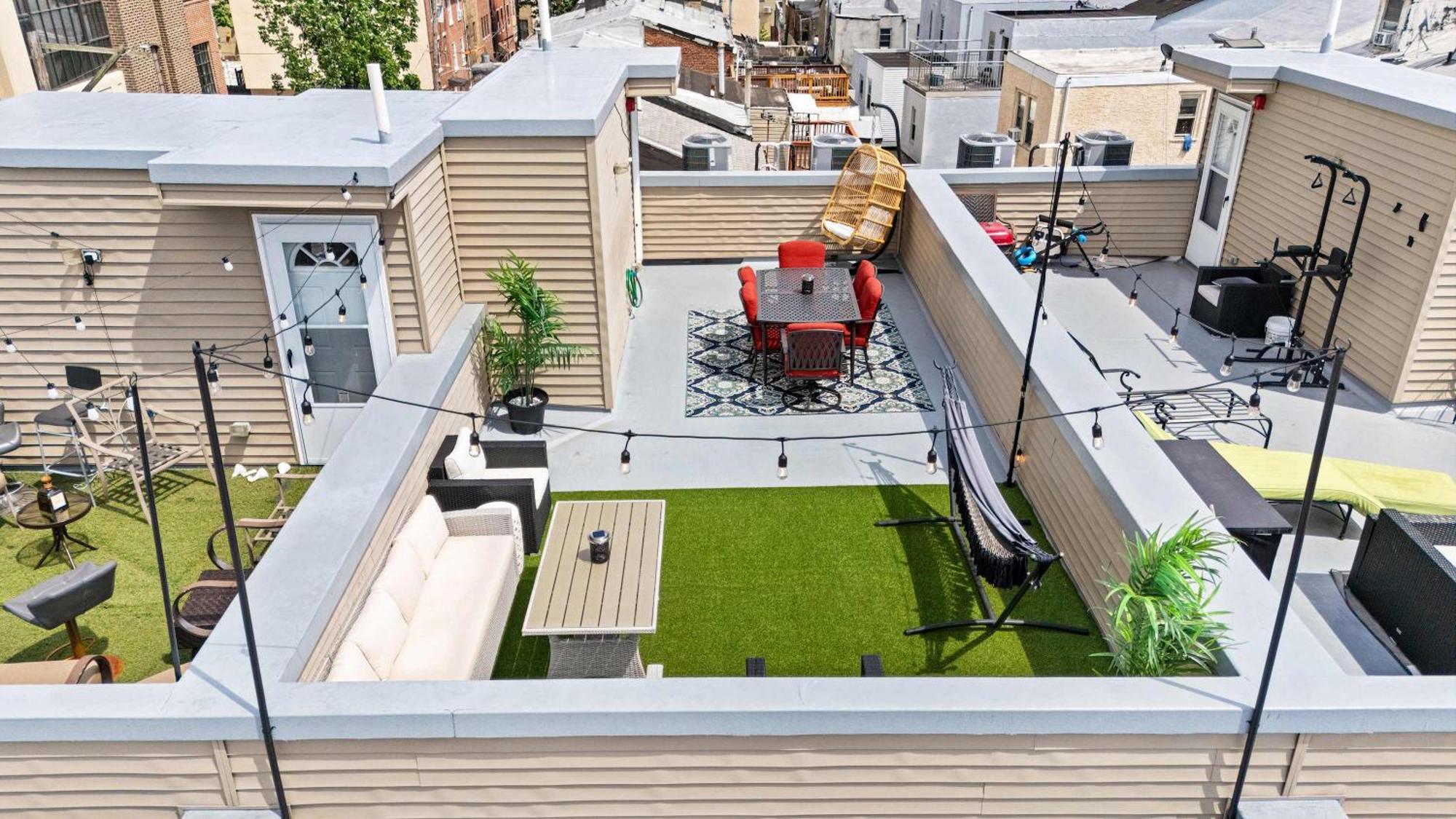 Brand New Dbl Unit Roofdeck Outdoor Patio Villa Philadelphia Dış mekan fotoğraf