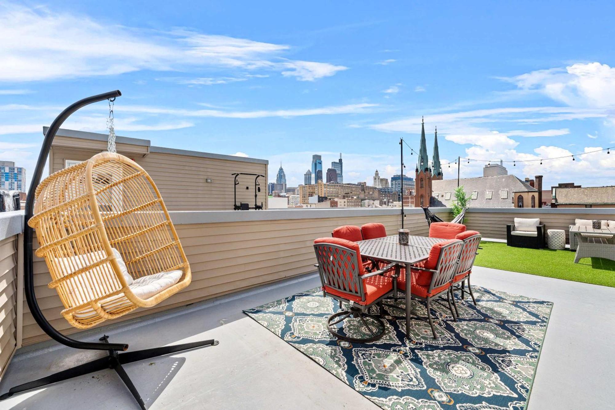 Brand New Dbl Unit Roofdeck Outdoor Patio Villa Philadelphia Dış mekan fotoğraf